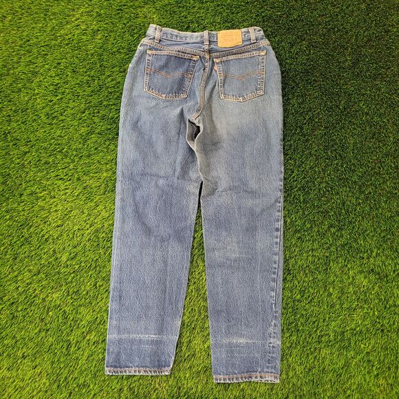 Vintage 501 LEVIS Tapered Chic Mom Jeans Womens 10 30x30 - Picture 2 of 16